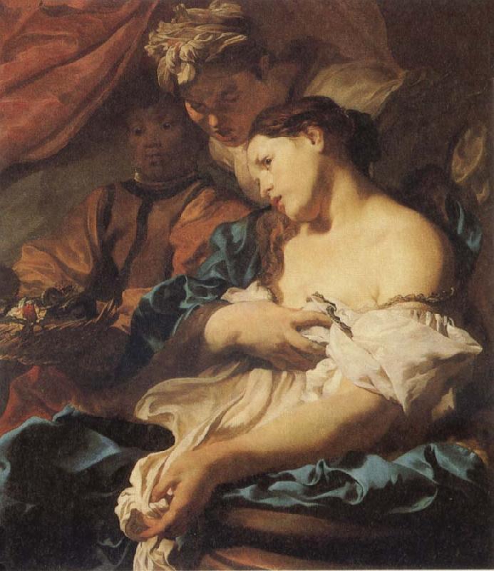 LISS, Johann The Death of Cleopatra oil painting image